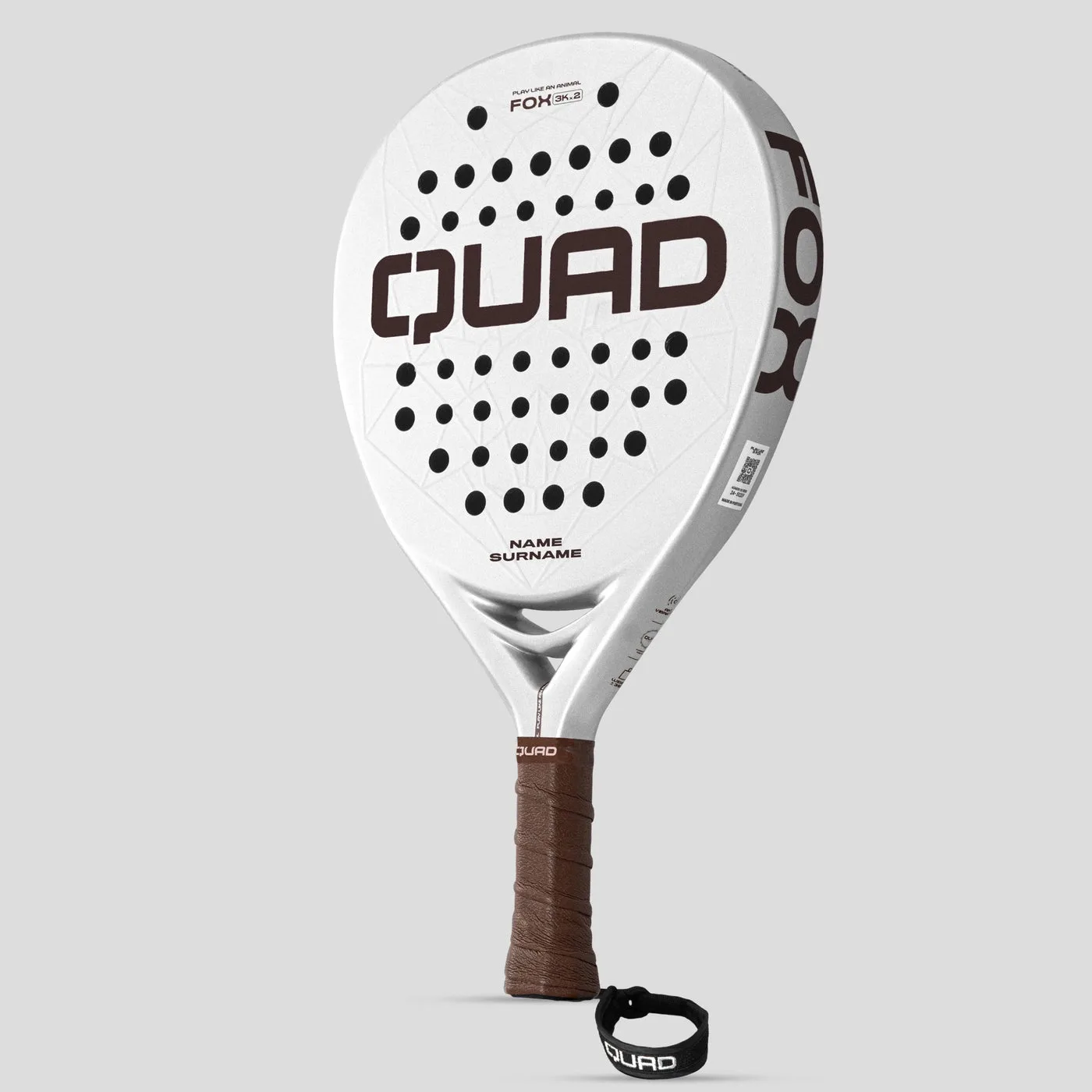 QUAD Custom Fox padel racket