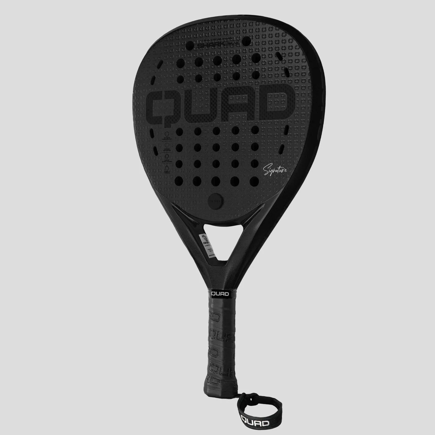 QUAD Custom Shark padel racket